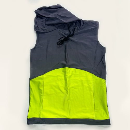 *SLEEVELESS HOODIE DUOFIT (SMALL)<br> OUTLET