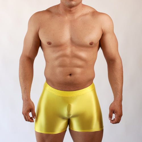 *YELLOW PURE MOTION SHORTS