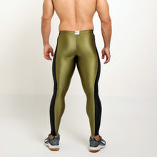 Load image into Gallery viewer, *OLIVE GREEN DUOFIT TIGHTS