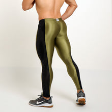 Load image into Gallery viewer, *OLIVE GREEN DUOFIT TIGHTS